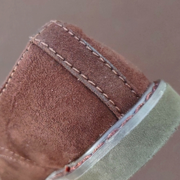 Cole Haan/Nike  Toddler Lil Shane Cognac Suede Oxfords (Nike Air Sole) - Picture 5 of 16